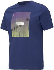 Футболка Puma P48 Modern Sports Tee Peaco Navy цена и информация | Мужские термобрюки, темно-синие, SMA61007 | pigu.lt