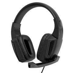 Наушники с микрофоном XO GE-01 Headset with Microphone / 3.5 мм / черныe цена и информация | Теплая повязка на уши, черная | pigu.lt