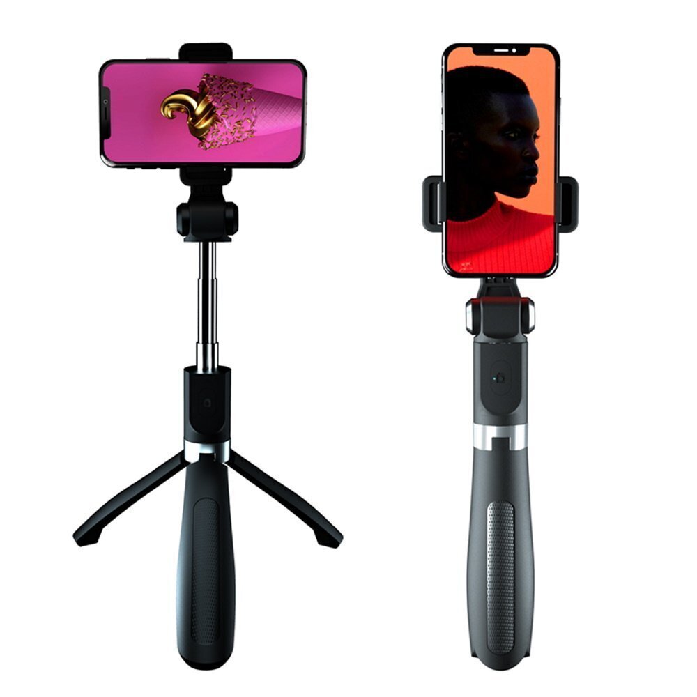 Asmenukių lazda 2in1 Selfie Stick + Tripod, Black цена и информация | Asmenukių lazdos (selfie sticks) | pigu.lt