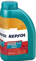 Repsol Elite Injection 10W40 variklio alyva, 1L kaina ir informacija | Variklinės alyvos | pigu.lt