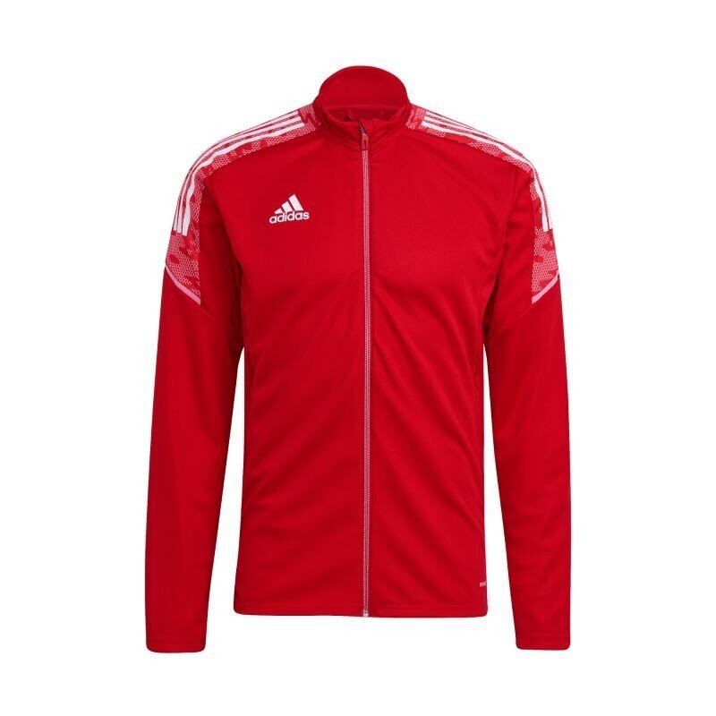 Sportinis džemperis vyrams Adidas Condivo 21 Track M GH7124, raudonas kaina ir informacija | Sportinė apranga vyrams | pigu.lt