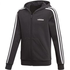 Džemperis berniukams Adidas YG Essentials 3S Hoodie Jr DV0368, juodas kaina ir informacija | Megztiniai, bluzonai, švarkai berniukams | pigu.lt