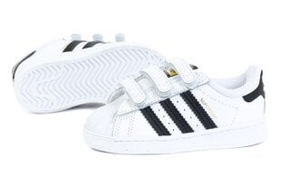 Sportiniai bateliai vaikams Adidas Superstar CF I, balti kaina ir informacija | Sportiniai batai vaikams | pigu.lt