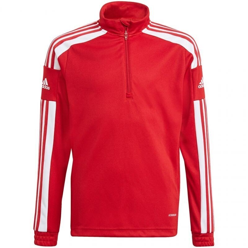 Sportinis džemperis vaikams Adidas Squadra 21 Jr GP6470, raudonas цена и информация | Megztiniai, bluzonai, švarkai berniukams | pigu.lt