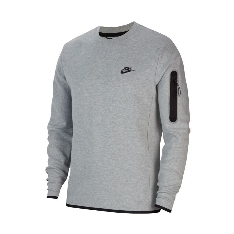 Džemperis vyrams Nike NSW Tech Fleece Crew M CU4505-063, pilkas kaina ir informacija | Sportinė apranga vyrams | pigu.lt