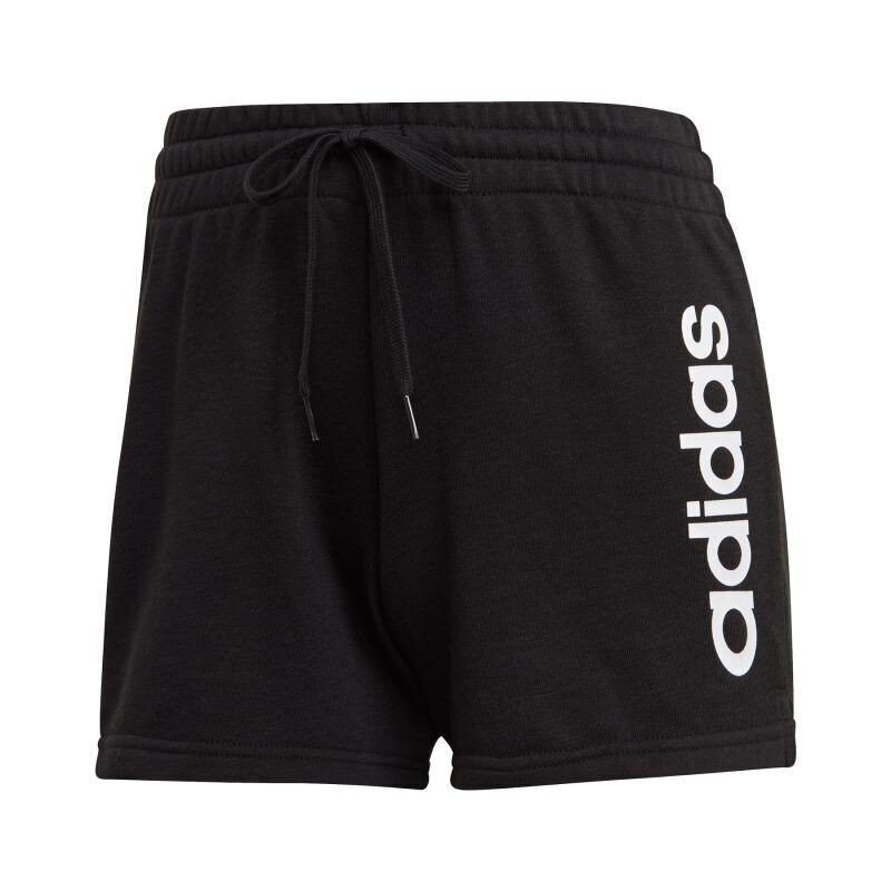 Šortai moterims Adidas Essentials Slim Logo Shorts W GM5524, juodi kaina ir informacija | Moteriški šortai | pigu.lt