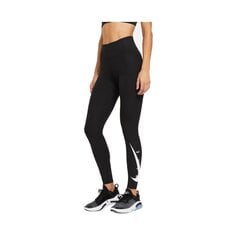 Tamprės moterims Nike Swoosh Run W DA1145-010, juodos kaina ir informacija | Sportinė apranga moterims | pigu.lt
