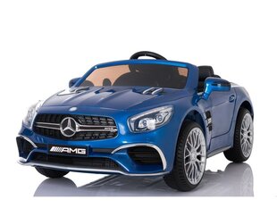 Elektromobilis Mercedes SL65 su LCD, mėlynas lakuotas kaina ir informacija | Elektromobiliai vaikams | pigu.lt