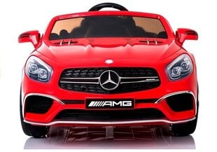 Elektromobilis Mercedes SL65 su LCD, raudonas kaina ir informacija | Elektromobiliai vaikams | pigu.lt