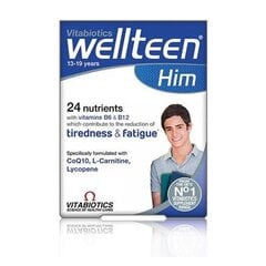 Таблетки WELLTEEN HIM, 30 шт. цена и информация | Витамины, пищевые добавки, препараты для хорошего самочувствия | pigu.lt