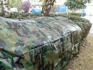 Army tentas - uždangalas 8x12m. 100 g/m2 kaina ir informacija | Sodo įrankiai | pigu.lt