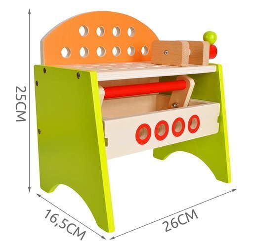Medinės dirbtuvės vaikams цена и информация | Žaislai kūdikiams | pigu.lt