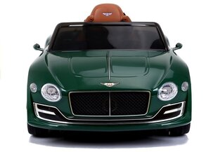 Электрический автомобиль для детей Bentley, зеленый лакированный цена и информация | Электромобили для детей | pigu.lt