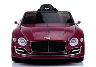 Электромобиль для детей Bentley, бордовый лакированный цена и информация | Электромобили для детей | pigu.lt
