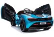 Elektromobilis vaikams McLaren 720S, mėlynas lakuotas kaina ir informacija | Elektromobiliai vaikams | pigu.lt