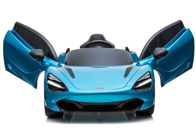 Elektromobilis vaikams McLaren 720S, mėlynas lakuotas kaina ir informacija | Elektromobiliai vaikams | pigu.lt