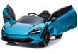 Elektromobilis vaikams McLaren 720S, mėlynas lakuotas kaina ir informacija | Elektromobiliai vaikams | pigu.lt