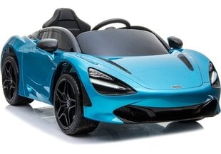 Детский электромобиль McLaren 720S, синий лакированный цена и информация | Электромобили для детей | pigu.lt