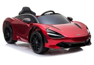 Elektromobilis vaikams McLaren 720S, raudonas lakuotas kaina ir informacija | Elektromobiliai vaikams | pigu.lt