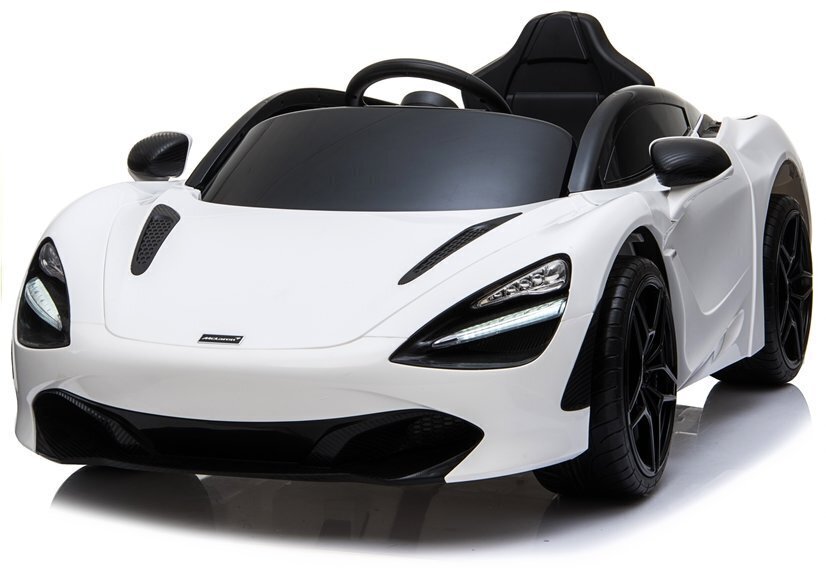 Elektromobilis vaikams McLaren 720S, baltas kaina ir informacija | Elektromobiliai vaikams | pigu.lt