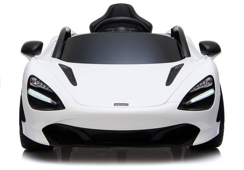 Elektromobilis vaikams McLaren 720S, baltas kaina ir informacija | Elektromobiliai vaikams | pigu.lt