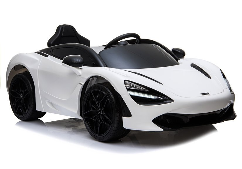 Elektromobilis vaikams McLaren 720S, baltas kaina ir informacija | Elektromobiliai vaikams | pigu.lt