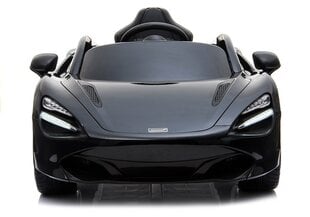 Elektromobilis vaikams McLaren 720S, juodas kaina ir informacija | Elektromobiliai vaikams | pigu.lt