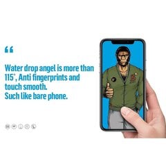 Apsauginis stiklas Mr.Monkey 5D skirtas iPhone 11 Strong HD, juoda kaina ir informacija | Apsauginės plėvelės telefonams | pigu.lt