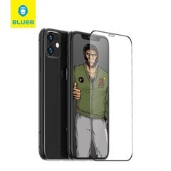 Apsauginis stiklas Mr.Monkey 5D skirtas iPhone 11 Strong HD, juoda kaina ir informacija | Apsauginės plėvelės telefonams | pigu.lt