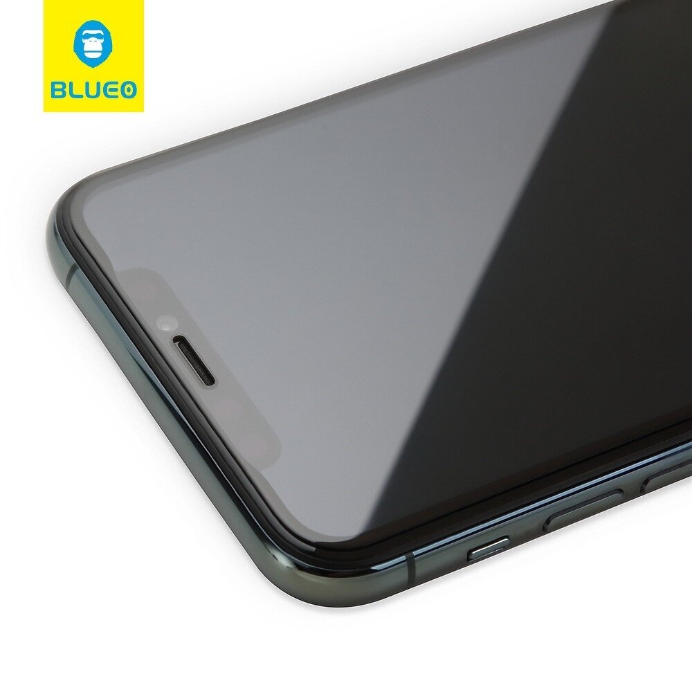 Apsauginis stiklas Mr.Monkey 5D skirtas iPhone 11 Pro Strong HD, juoda kaina ir informacija | Apsauginės plėvelės telefonams | pigu.lt