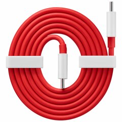 "OnePlus Warp Charge" C tipo įkrovimo kabelis (100 cm) 5481100047 kaina ir informacija | Laidai telefonams | pigu.lt