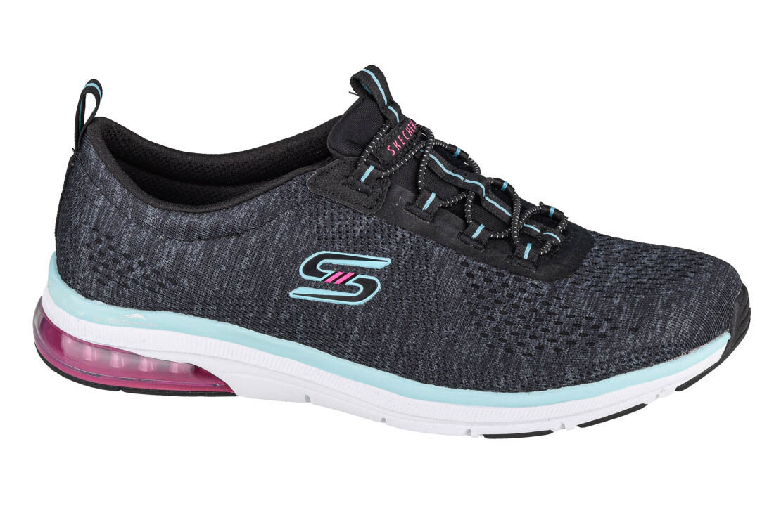 Laisvalaikio batai moterims Skechers Skech-Air Edge Brite Times 104057-BKAQ, juodi цена и информация | Sportiniai bateliai, kedai moterims | pigu.lt