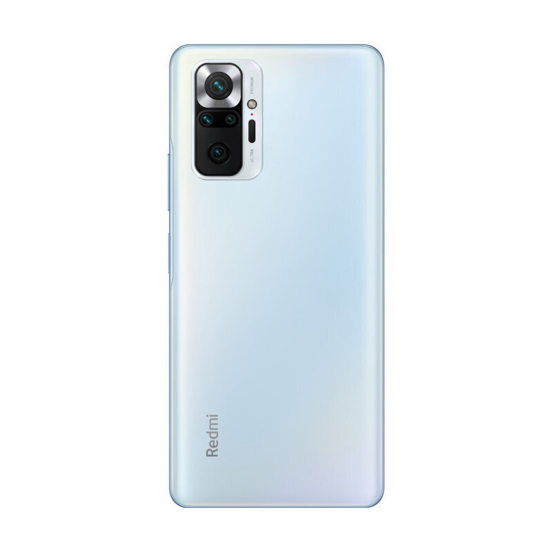 Xiaomi Redmi Note 10 Pro Dual SIM 6/128GB,MZB08KYEU Glacier Blue цена и информация | Mobilieji telefonai | pigu.lt