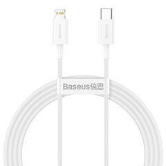 Кабель Baseus USB Type C - Lightning Power Delivery 20 W 1,5 m CATLYS-B02 цена и информация | Кабели для телефонов | pigu.lt
