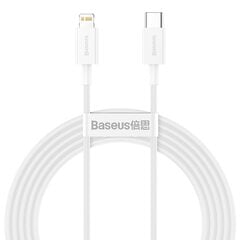 Кабель Baseus USB Type C - Lightning Power Delivery 20 W 2 m CATLYS-C02 цена и информация | Кабели для телефонов | pigu.lt