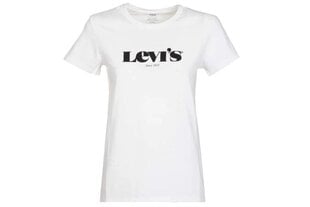 Marškinėliai moterims Levi's The Perfect Tee 173691249, balti kaina ir informacija | Sportinė apranga moterims | pigu.lt