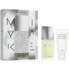 Issey Miyake L'Eau D'Issey EDT подарочный комплект для мужчин 75 мл. цена и информация | Мужские духи | pigu.lt