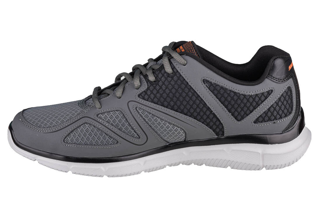 Sportiniai bateliai vyrams Skechers Satisfaction-Flash Point 58350-CCOR, pilki цена и информация | Kedai vyrams | pigu.lt