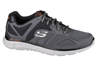 Sportiniai bateliai vyrams Skechers Satisfaction-Flash Point 58350-CCOR, pilki kaina ir informacija | Kedai vyrams | pigu.lt