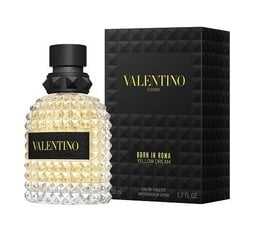 Tualetinis vanduo Valentino Uomo Born In Roma Yellow Dream EDT vyrams, 50 ml kaina ir informacija | Valentino Vaikams ir kūdikiams | pigu.lt