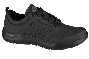 Спортивная обувь для мужчин Skechers Flex Advantage 2.0-What A Thrill 999298-BBK, черная цена и информация | Кроссовки для мужчин | pigu.lt