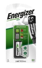 Зарядное устройство Energizer AA/AAA + 2 шт. AA цена и информация | Зарядные устройства для элементов питания | pigu.lt