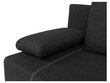 Sofa BRW Street IV, juoda kaina ir informacija | Sofos | pigu.lt