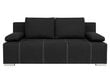 Sofa BRW Street IV, juoda kaina ir informacija | Sofos | pigu.lt