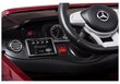 Elektromobilis vaikams Mercedes S63, raudonas lakuotas kaina ir informacija | Elektromobiliai vaikams | pigu.lt