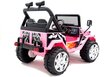 Elektromobilis vaikams Jeep Raptor S618, rožinis цена и информация | Elektromobiliai vaikams | pigu.lt
