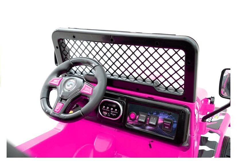 Elektromobilis vaikams Jeep Raptor S618, rožinis цена и информация | Elektromobiliai vaikams | pigu.lt