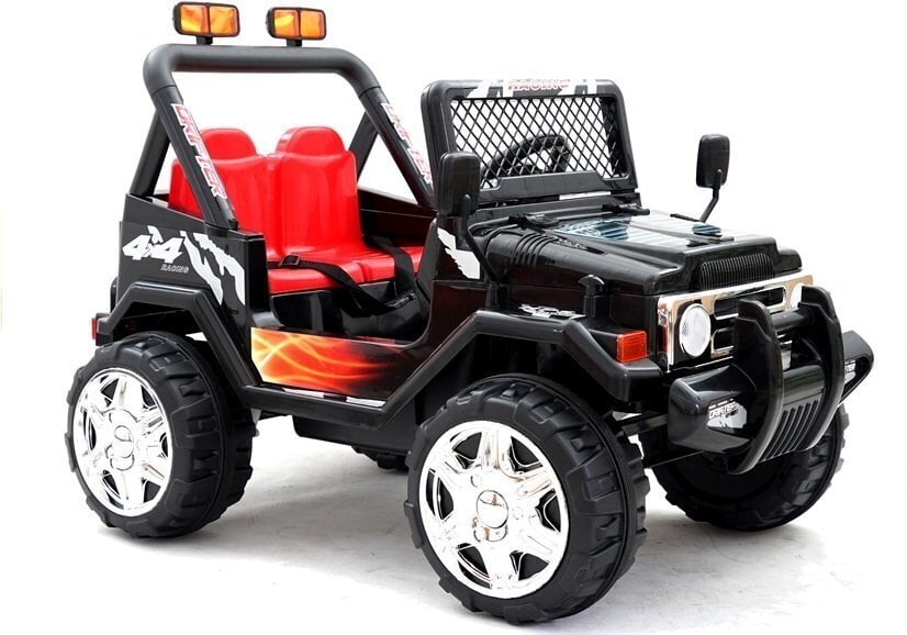 Elektromobilis vaikams Jeep Raptor S618, juodas kaina ir informacija | Elektromobiliai vaikams | pigu.lt
