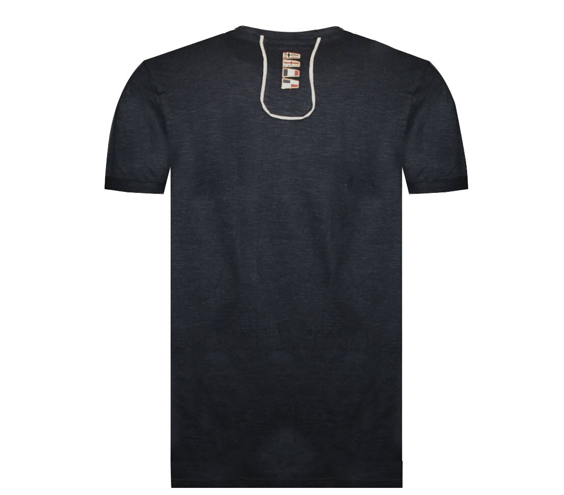 Marškinėliai vyrams Geographical Norway Jemium, juodi цена и информация | Vyriški marškinėliai | pigu.lt