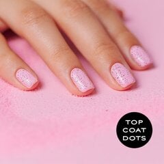 Верхний слой гель-лака для ногтей "Sincero Salon“, Top Coat no wipe, Egg, 6мл цена и информация | Лаки, укрепители для ногтей | pigu.lt